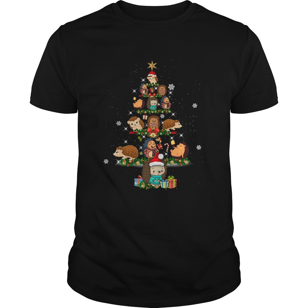 Hedgehog Christmas Tree Ornament Decor Shirt